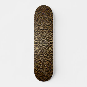 Skateboard Motif Brocade
