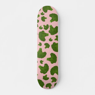 Skateboard Motif Broccoli