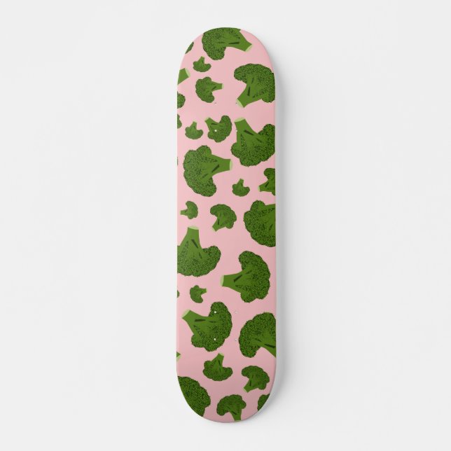Skateboard Motif Broccoli (Devant)