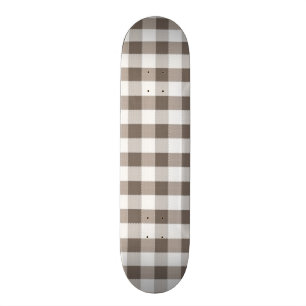 Skateboard Motif Brown de nappe