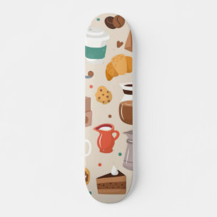 Skateboard Motif café