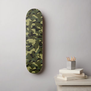 Skateboard Motif camouflage Euro Spring 