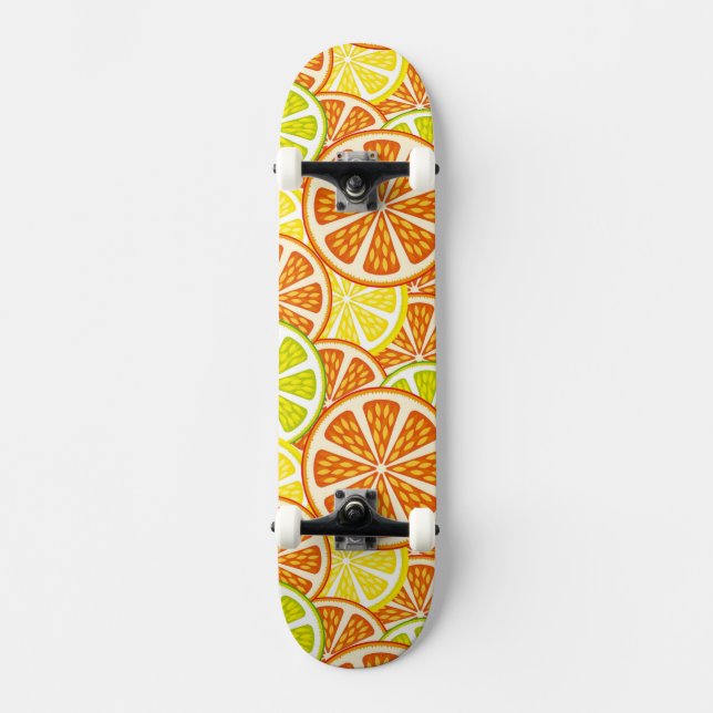 Skateboard Motif d'agrume (Recto)