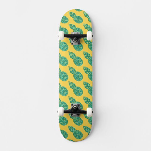 Skateboard Motif d'ananas (Recto)