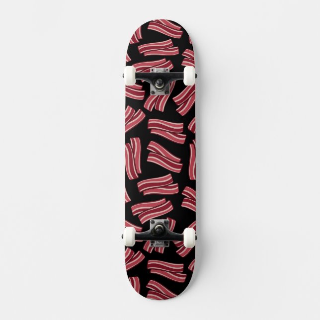 Skateboard Motif de bandes de lard (Recto)