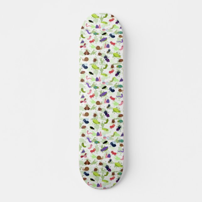 Skateboard Motif de brouillard (Devant)