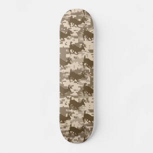 Skateboard Motif de Camo de cerfs communs de camouflage de
