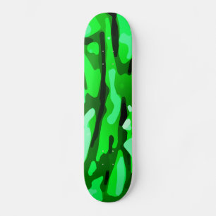 Skateboard Motif de Camo Vert tendance