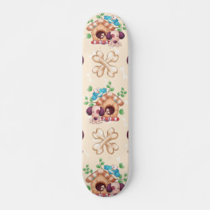Skateboard Motif de chien adorable 