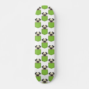 Skateboard Motif de chien de poche