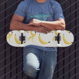 Skateboard Motif de fête drôle de jeux de mots sur la banane,