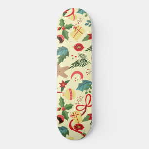 Skateboard Motif de Noël