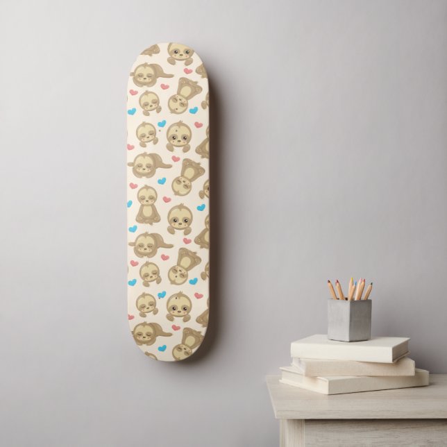 Skateboard Motif De Parfums, Mignons Parfums, Coeurs (Art mural)