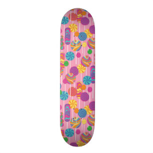 Skateboard Motif de sucrerie de lucettes