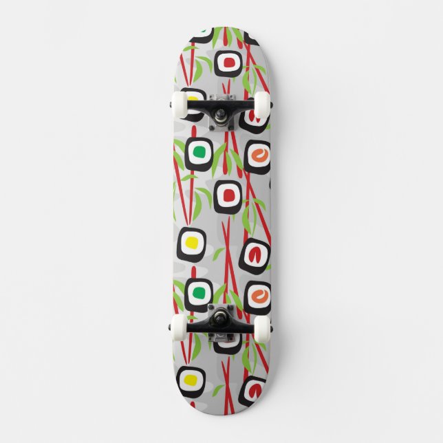 Skateboard Motif de sushi (Recto)