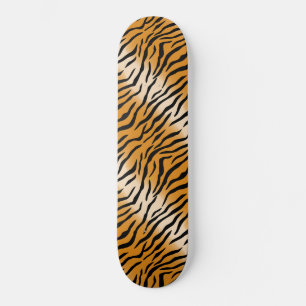 Skateboard Motif de tigre sauvage moderne