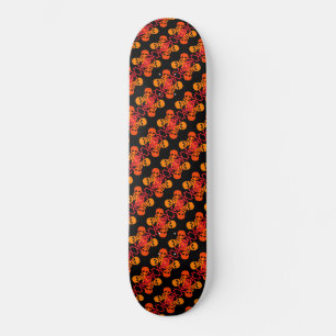 Skateboard Motif des compétences et des os croisés