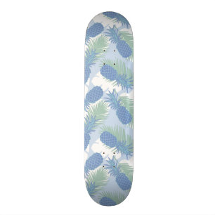 Skateboard Motif en pastel tropical d'ananas