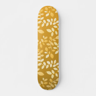 SKATEBOARD MOTIF FEUILLE 6