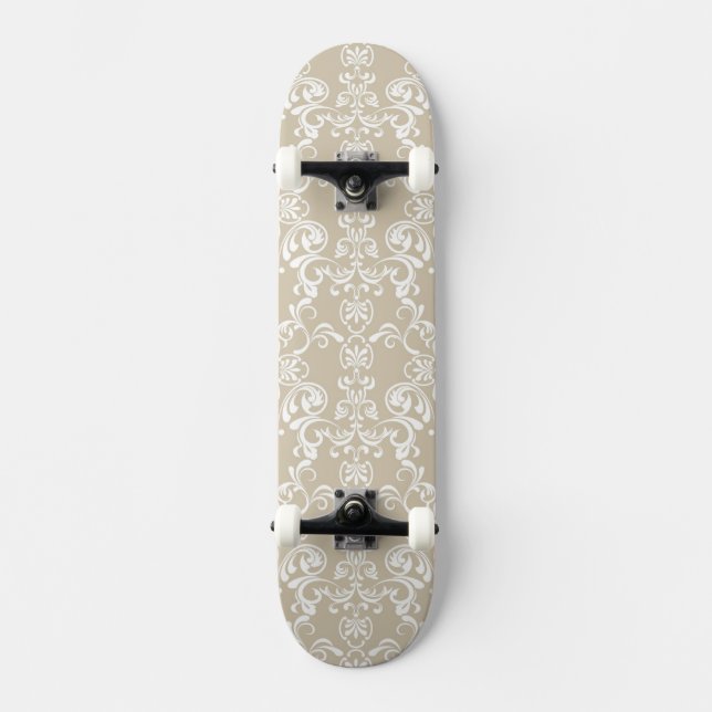 Skateboard Motif floral (Recto)