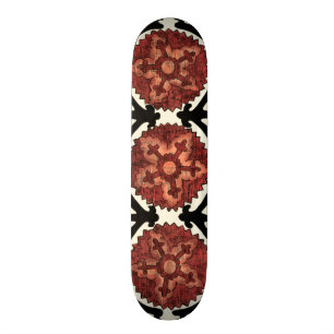 Skateboard Motif floral décoratif de style de Suzani