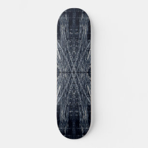 Skateboard motif futuriste Abstrait