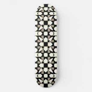 Skateboard Motif géométrique abstrait