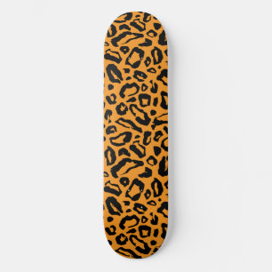 Skateboard Motif léopard