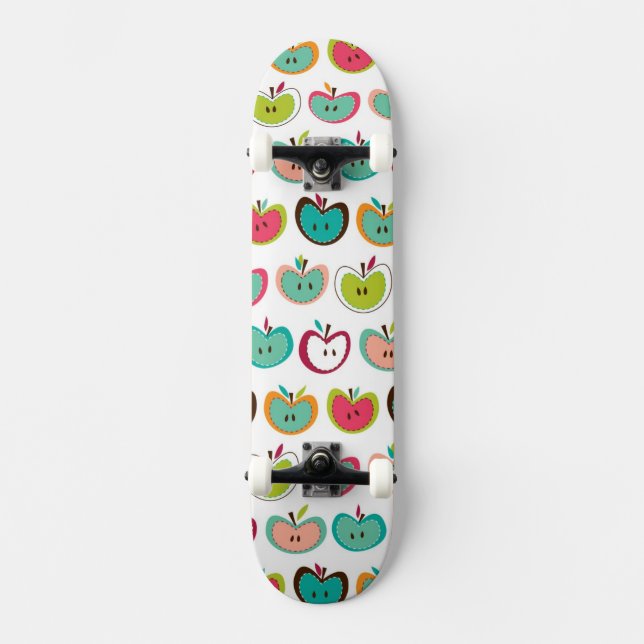 Skateboard Motif mignon de pomme (Recto)