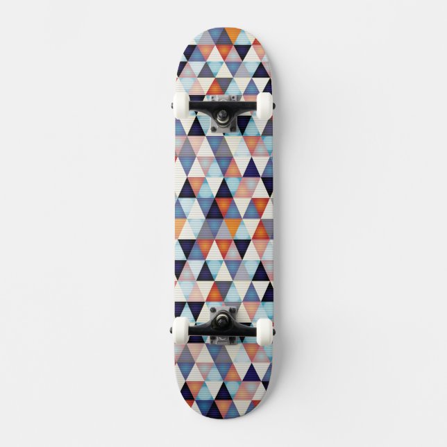 Skateboard motif moderne Abstrait (Recto)
