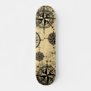 Skateboard Motif nautique vintage