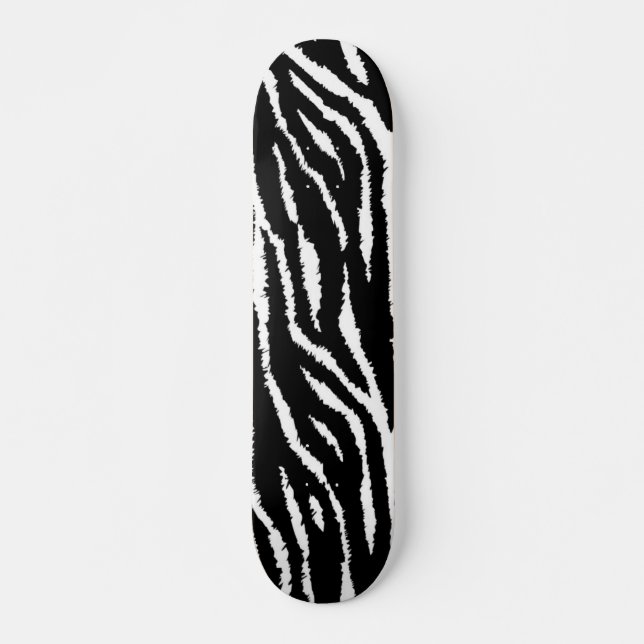 Skateboard motif poster de animal (Devant)