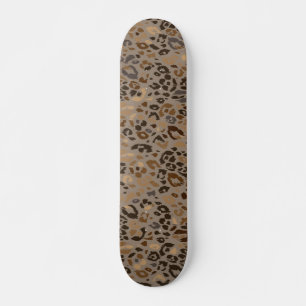 Skateboard motif poster de animal