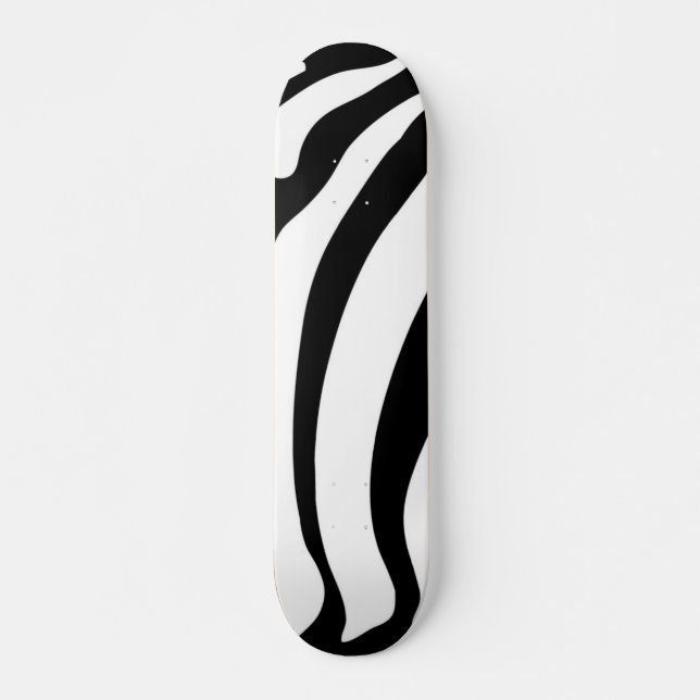 Skateboard motif poster de animal (Devant)