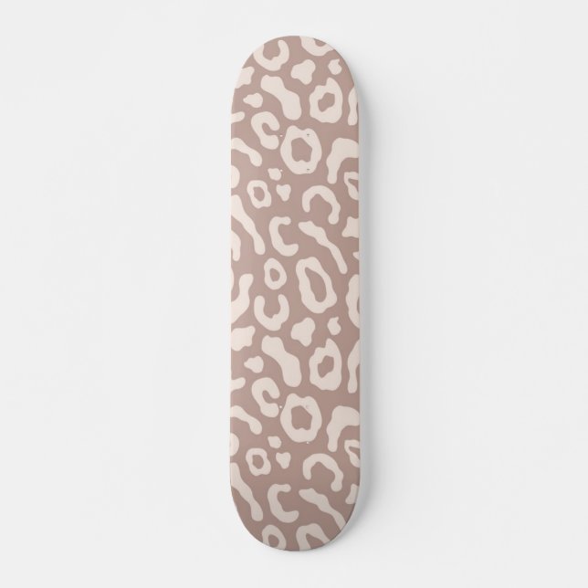Skateboard motif poster de animal (Devant)