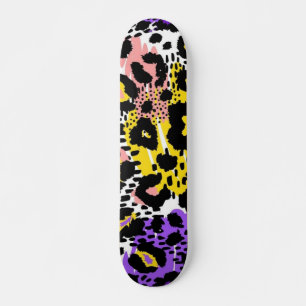 Skateboard motif poster de animal