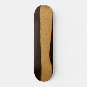 Skateboard Motif Rayures de Tigre.