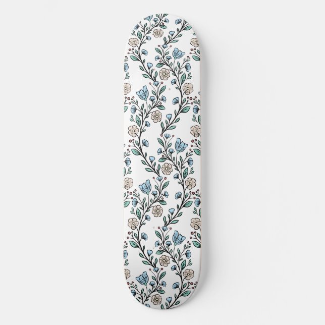 Skateboard Motif rococo (Recto)