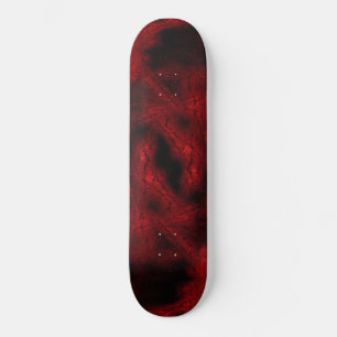 Skateboard Motif rouge de virus