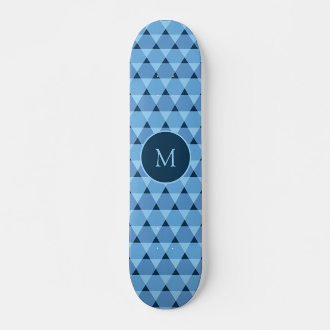 Skateboard Motif triangles (Devant)