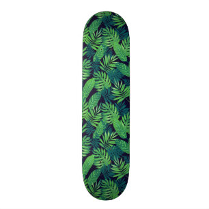 Skateboard Motif tropical de feuille