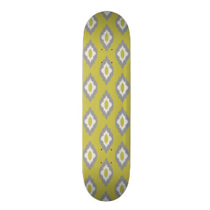 Skateboard Motif vintage d'Ikat