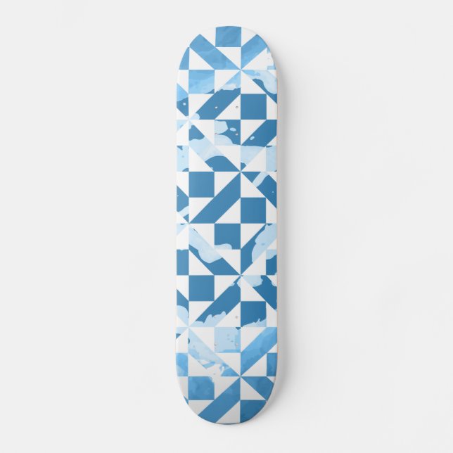 Skateboard Motifs d'aquarelle (Recto)