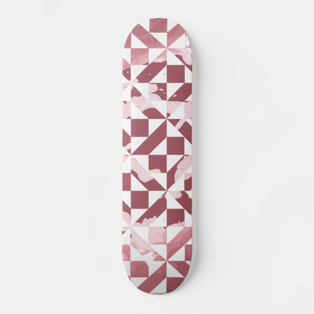 Skateboard Motifs d'aquarelle 2 (Recto)
