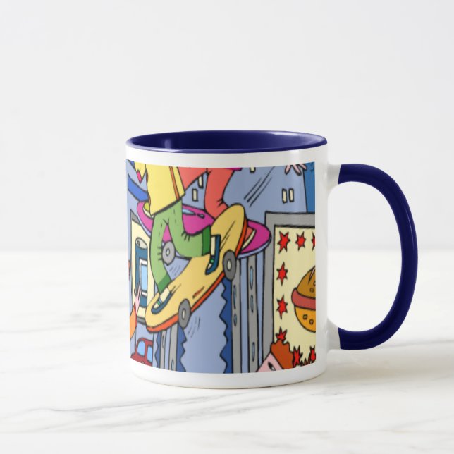 Skateboard  Mug (Right)