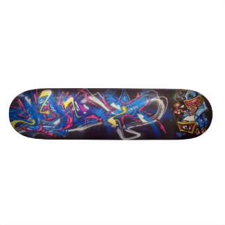 Skateboard Mur de graffiti de Joax et d'Eis