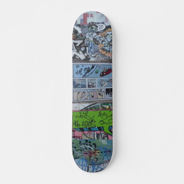Skateboard Mur de graffiti - (St Louis, MOIS) planche à (Devant)