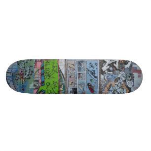Skateboard Mur de graffiti - (St Louis, MOIS) planche à