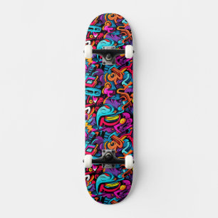 Skateboard Mur Graffiti