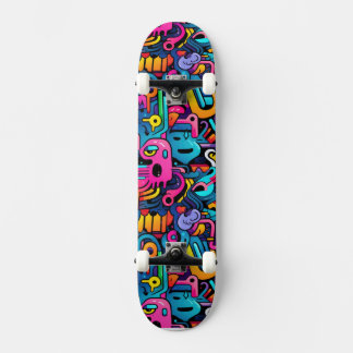 Skateboard Mur Graffiti